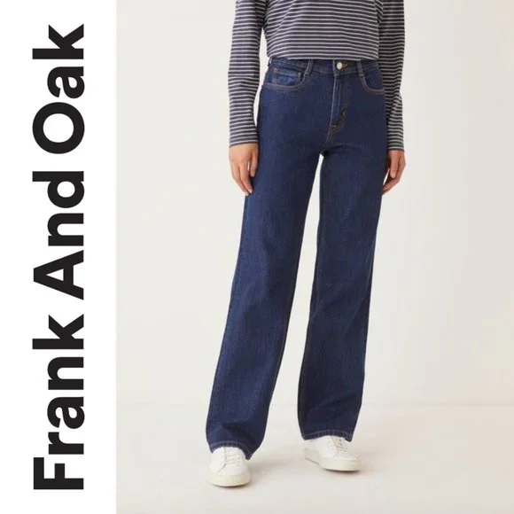 Frank Oak Jeans Frank And Oak Marianne Relaxed Straight Jean